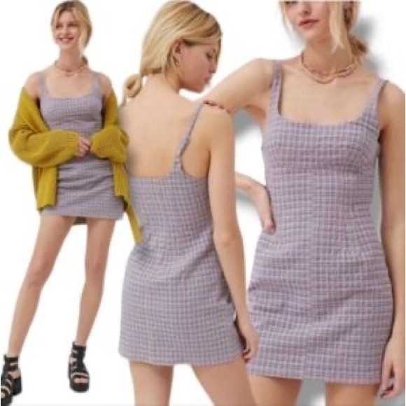 BDG Plaid mini dress Urban Outfitters - Picture 2 of 6